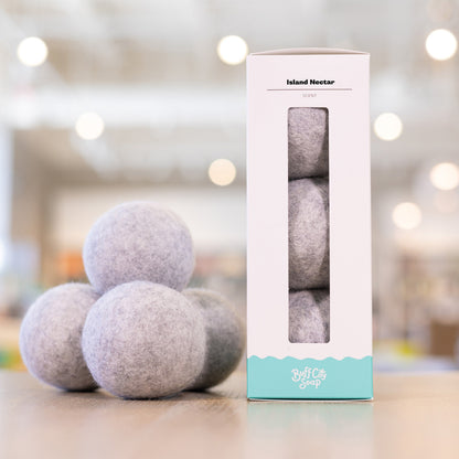 Island Nectar Wool Dryer Balls (Set of 3)