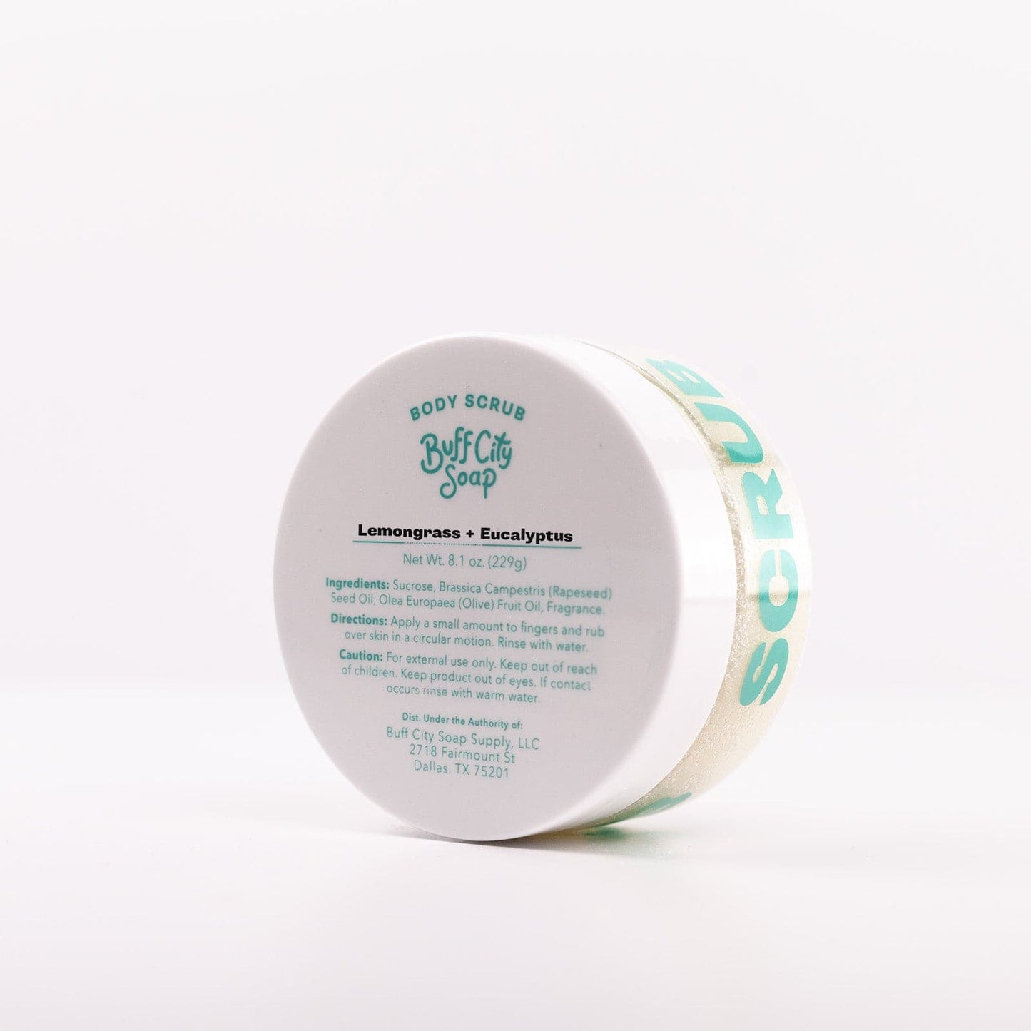 Lemongrass + Eucalyptus Body Scrub